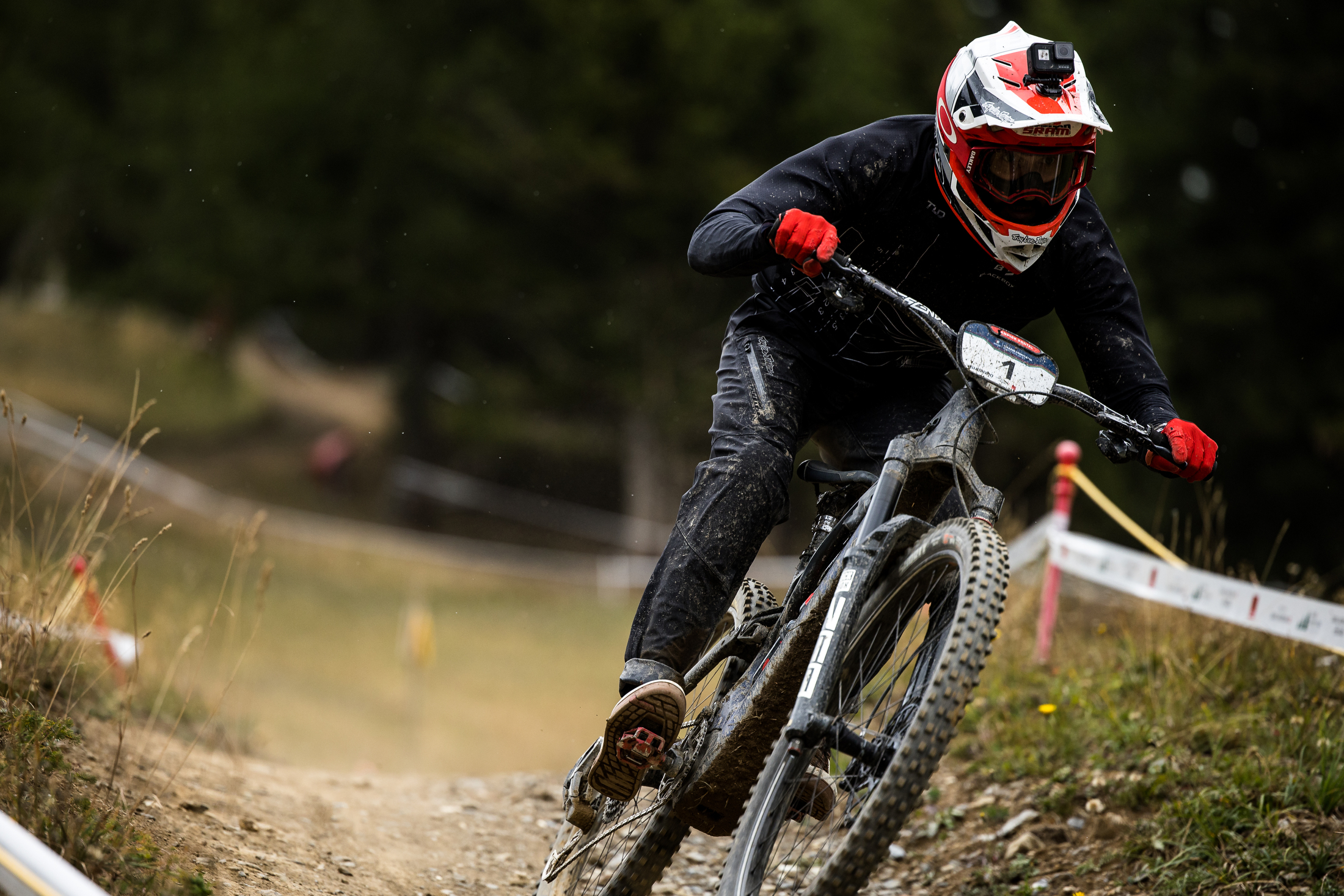 Yannick charging on his ebike