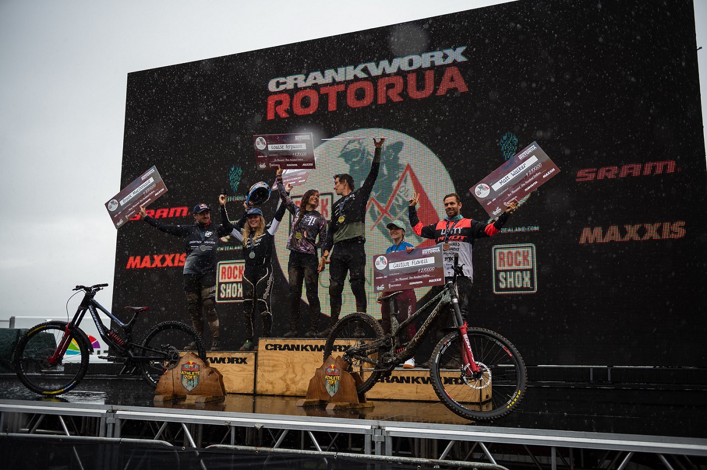 Rotorua DH podium
