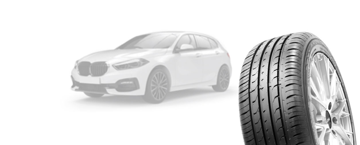 Maxxis Premitra HP5 with a white BMW 1 Series