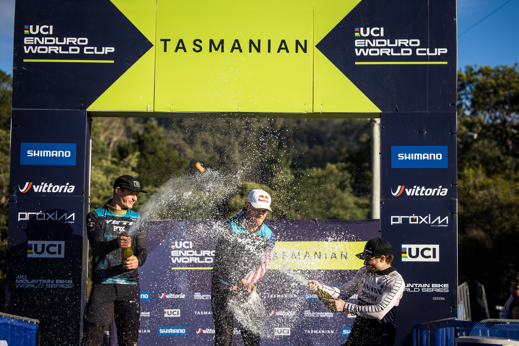 Elite Men podium