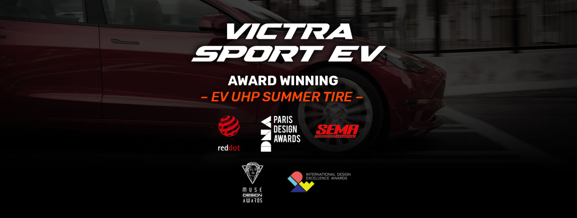 Victra Sport EV - Award Winning EV Summer UHP Tire