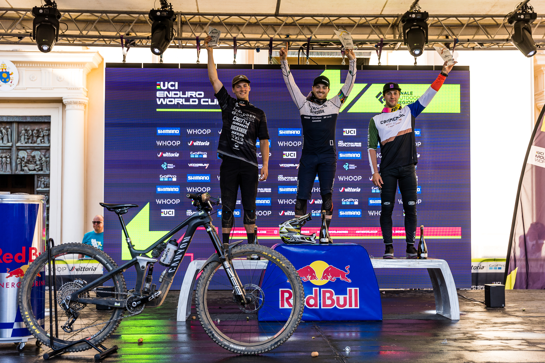 Pietra Ligure Elite Men podium