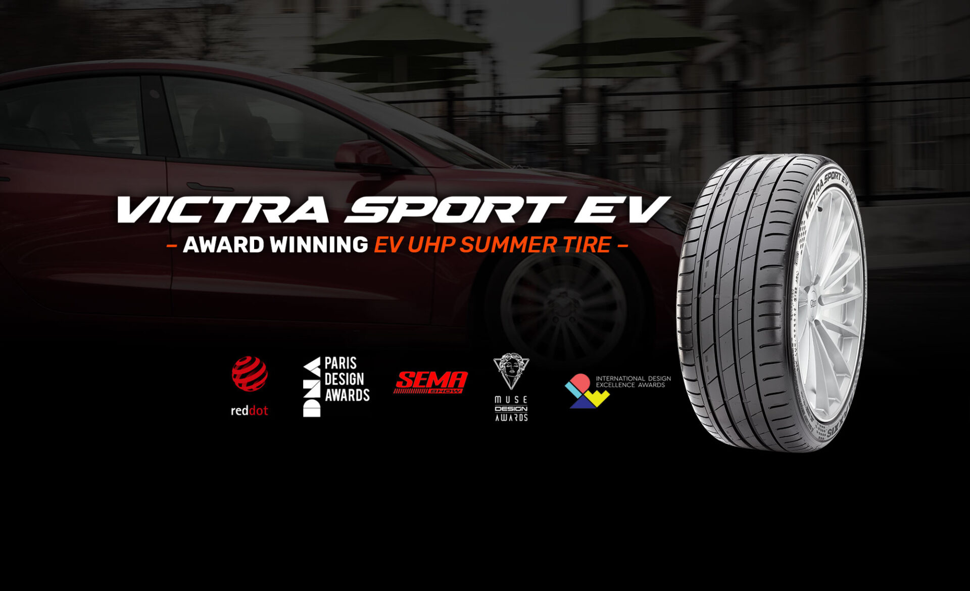 Victra Sport EV - Award Winning EV Summer UHP Tire