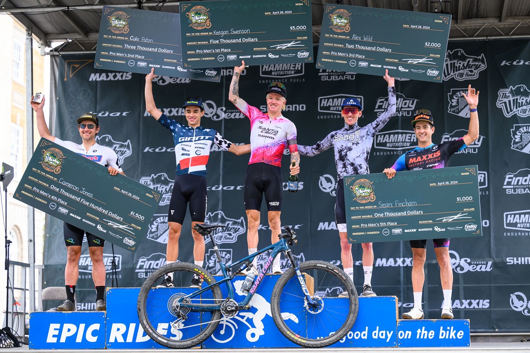 Men's whiskey off road podium