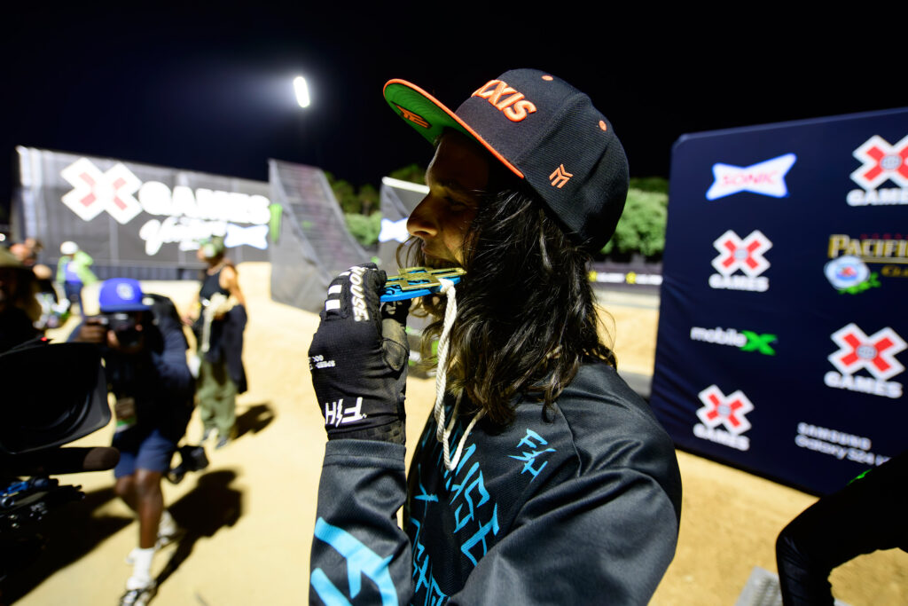 Patrick Evans Wins Gold in Best Whip at X Games Ventura in Debut with Maxxis Tires