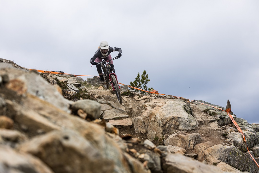 Ella racing the enduro