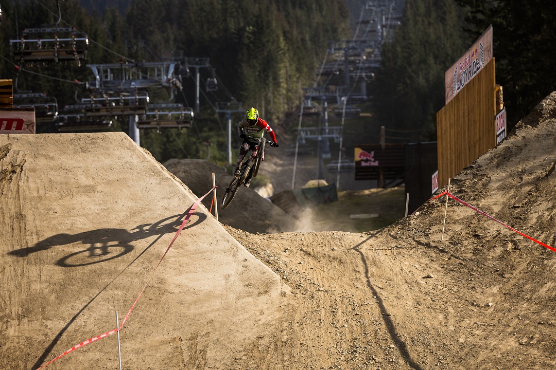 Jesse racing the enduro