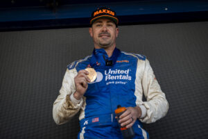 Maxxis athlete after a win