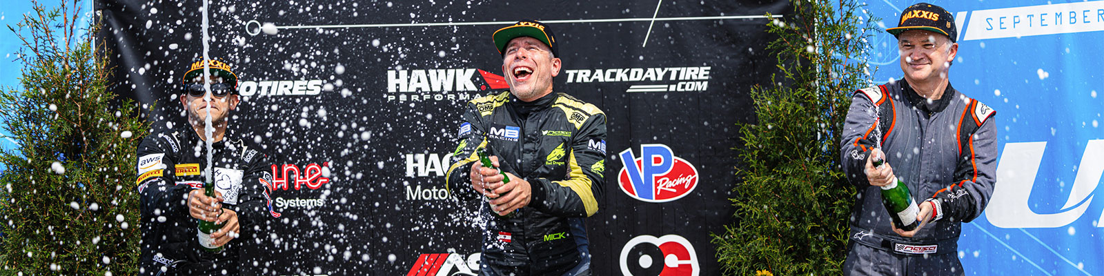 Athletes on Maxxis Victra RC-1 celebrating Win at NASA National Championships