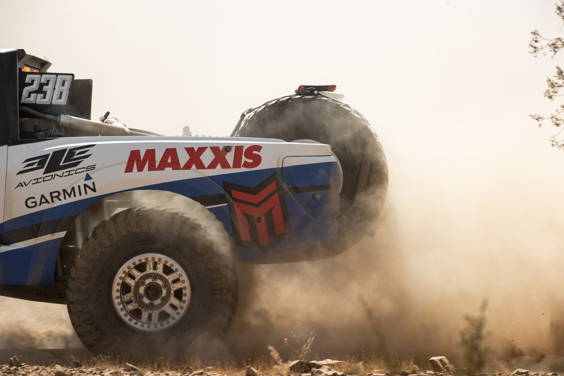 Maxxis Truck in dust