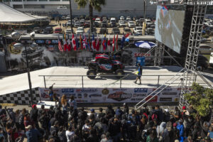 Maxxis Sponsored Car at tech