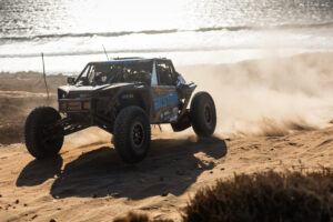 Doug Mittag in race