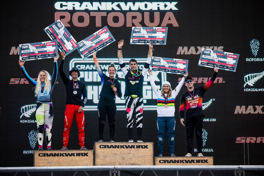 Pump track podium 
