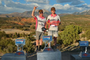 Maxxis athletes with a win