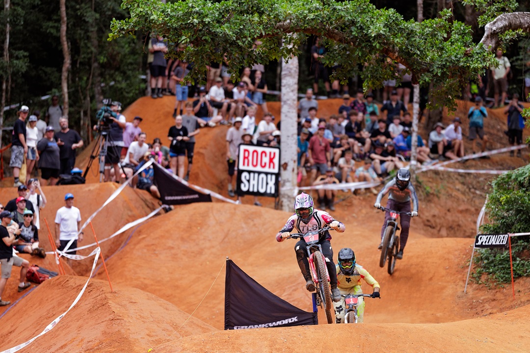 Full tilt riders sending it