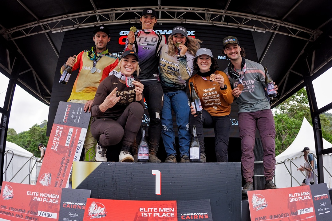 Full tilt podium