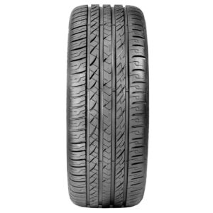 Victra sport tire. On white background. Tread shot.