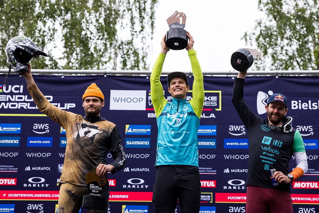 EDR Mens podium