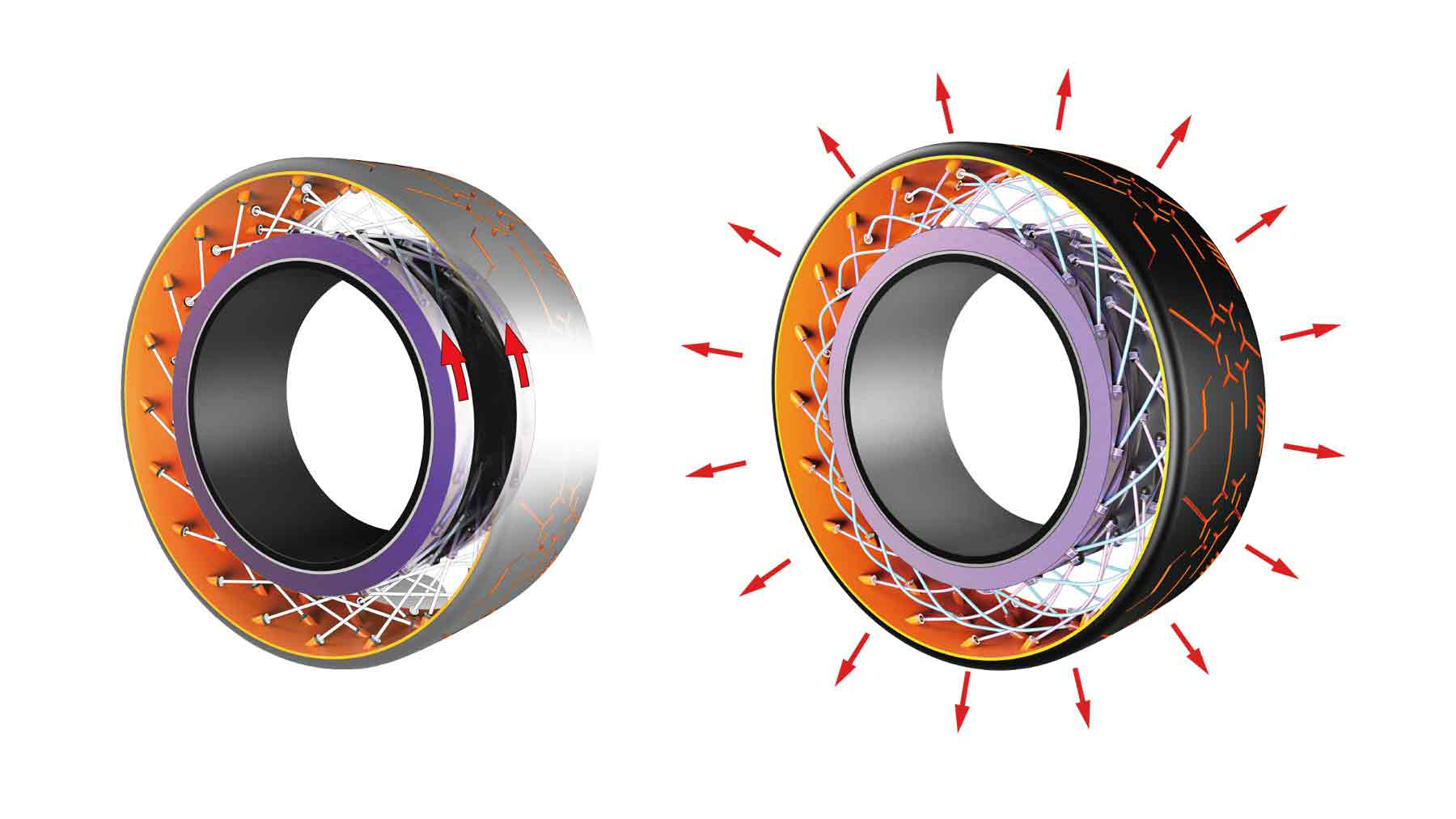 Maxxis N Vision concept tire which won a gold A’ (A-Prime) Design Award.