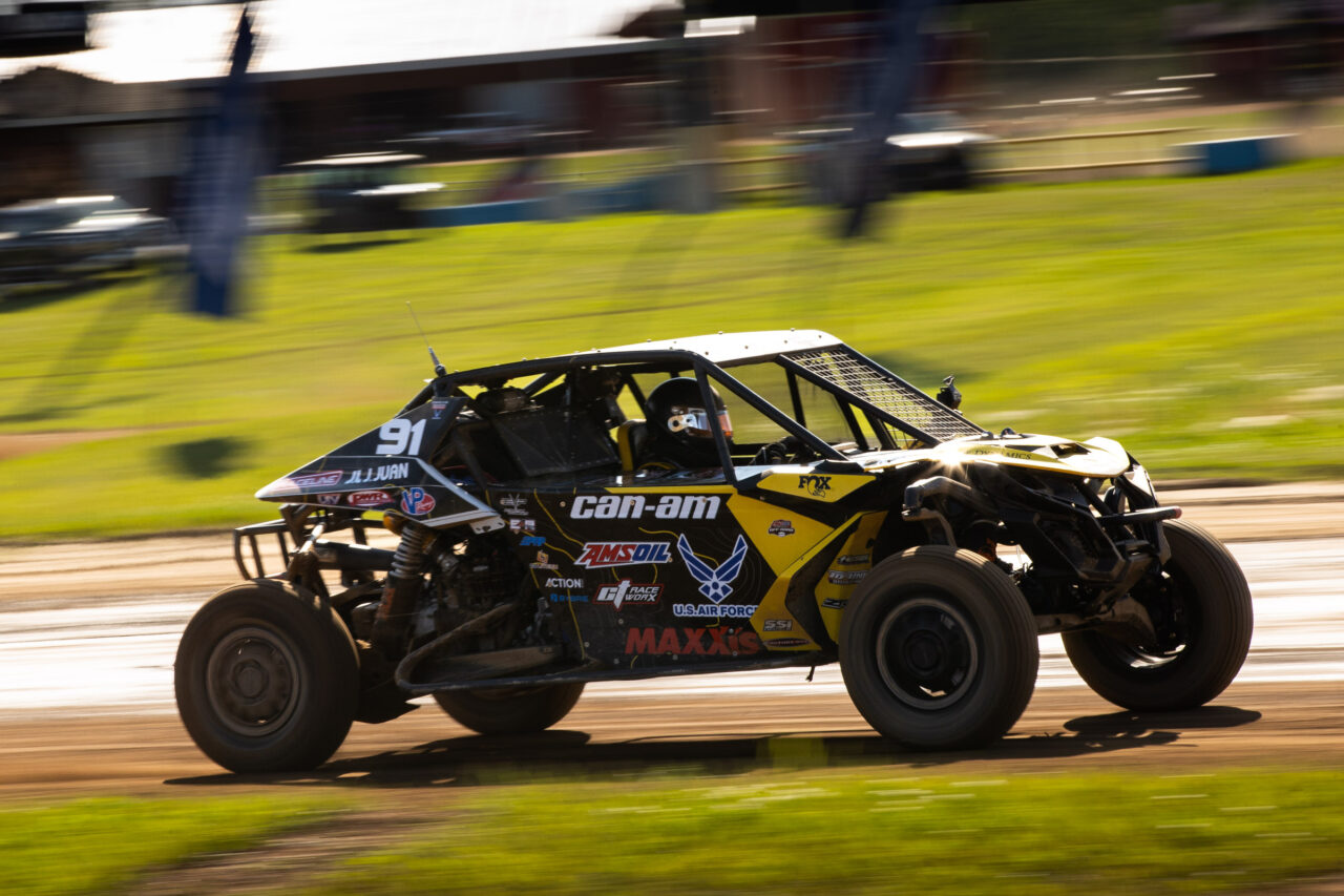 Maxxis athlete on the course