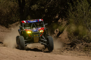 Honda talon in a dusty corner