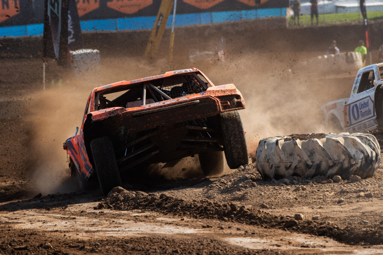 Maxxis athlete on the track