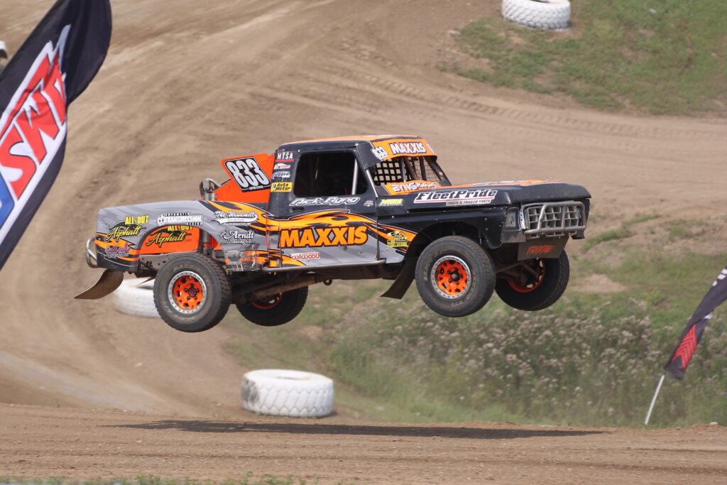 Maxxis Athlete in the air
