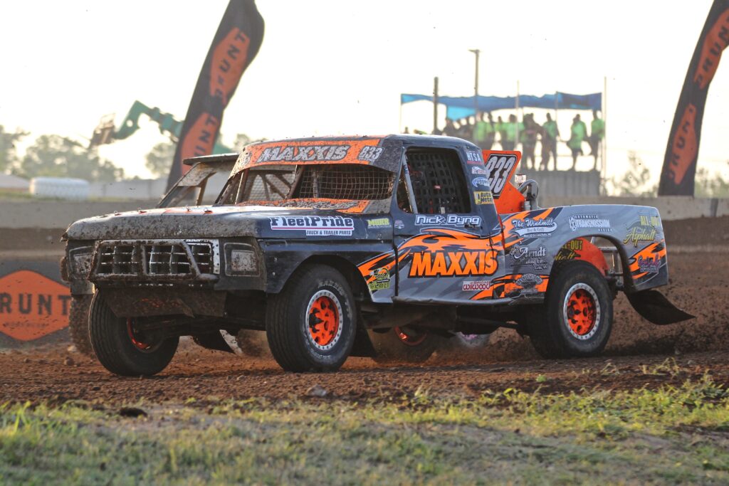 Maxxis Athlete Nick Byng, on track