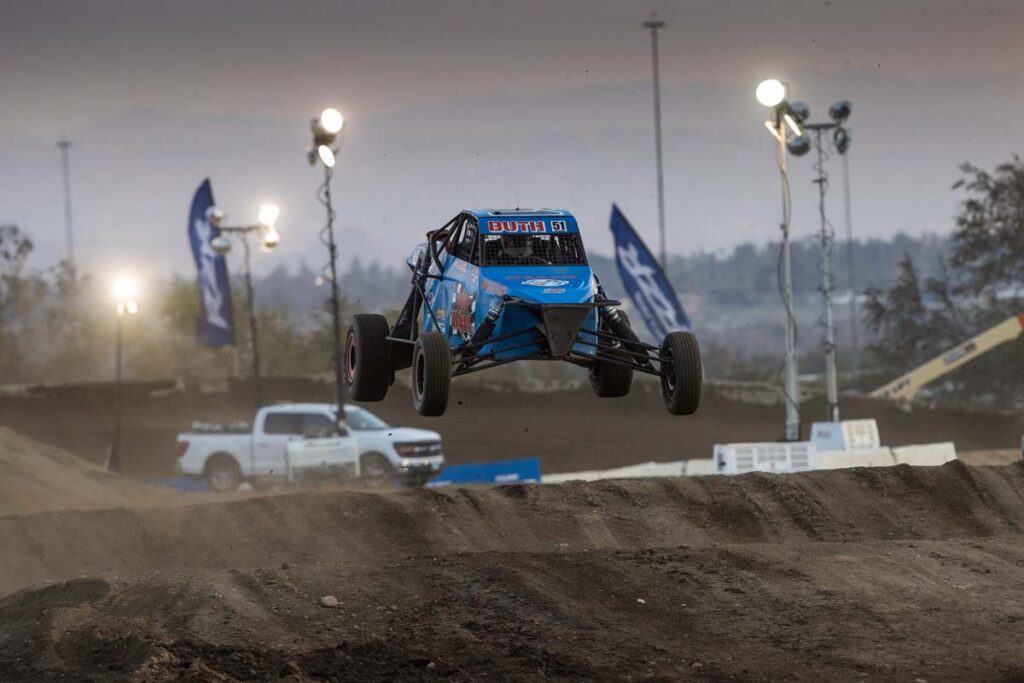 Maxxis athlete Chaden Minder on his way to the championship