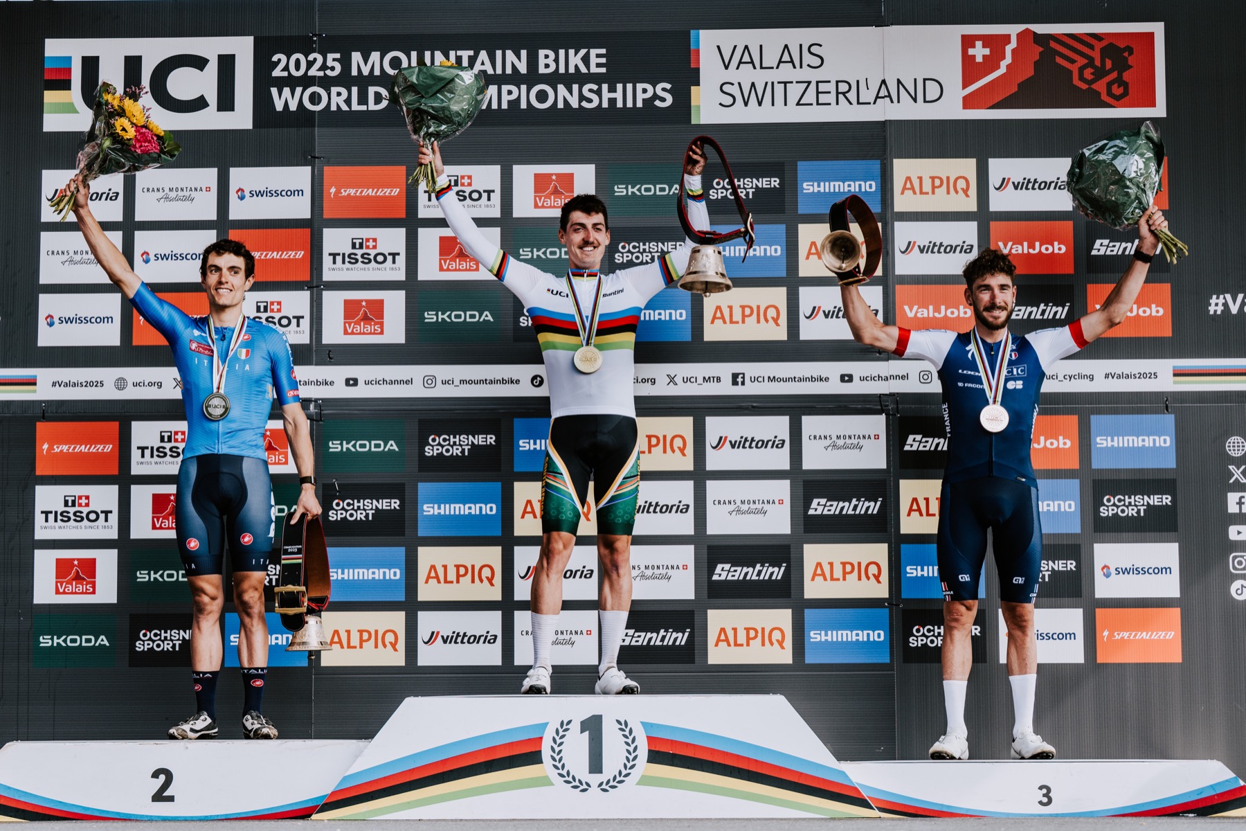 World Championship Podium for XCO