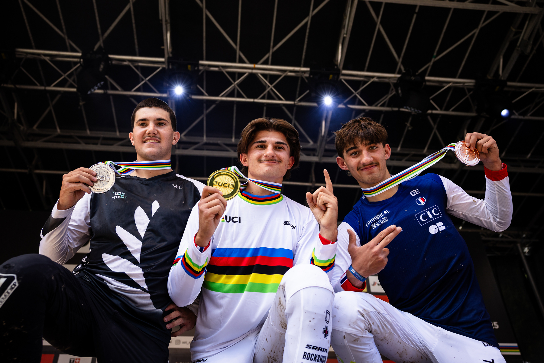 Junior Men's World Championship Podium