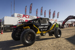 Vito Ranuio's SxS preppeed and rolling through Hammertown pits to tech.