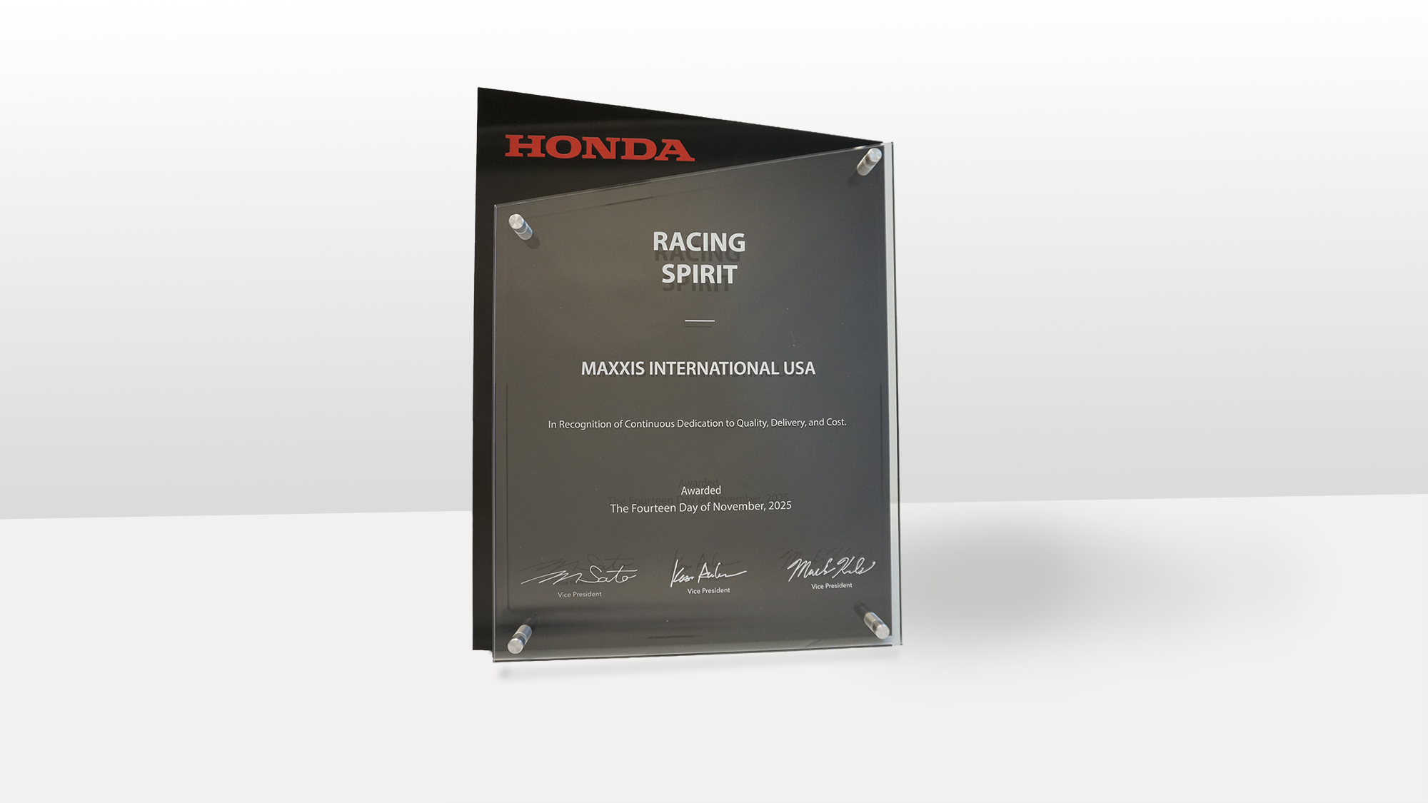 Honda Award - Racing Spirit