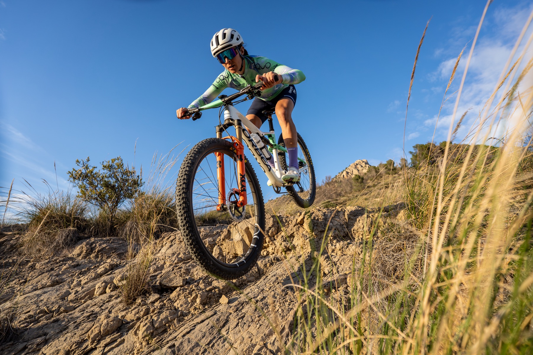 Mountain bike rider