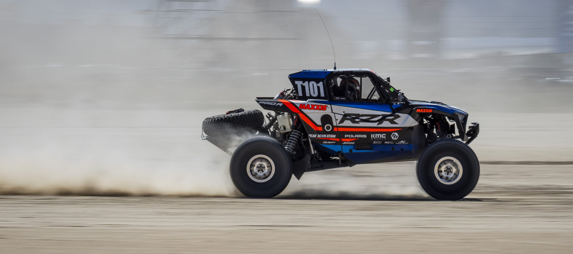 Chase Mankin ripping through the desert on Razr XTs.