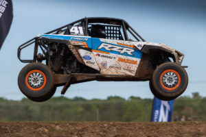 Maxxis driver on a jump
