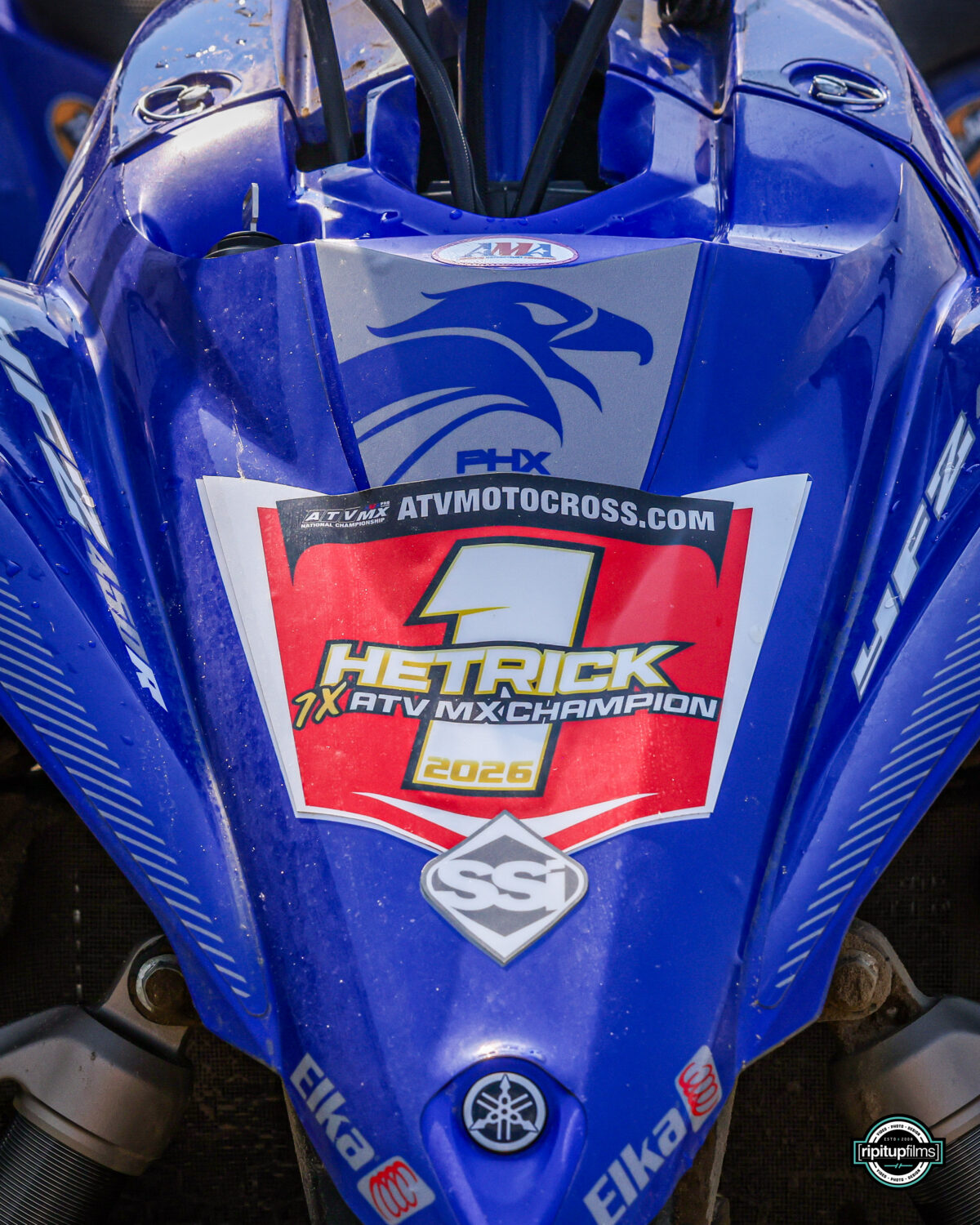 Joel Hetrick celebrates seventh ATV MX National Championship