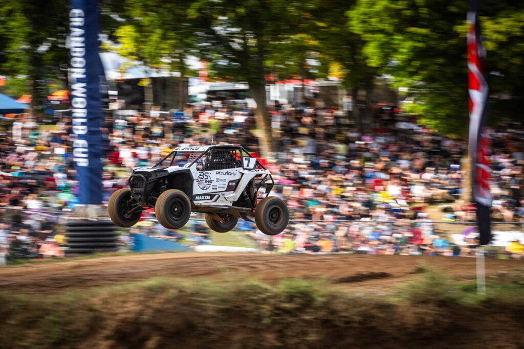 Brody Sands on a jump