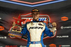 Bootle on the podium