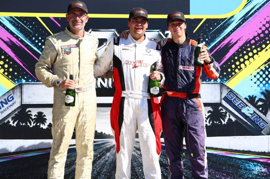 Maxxis athletes on the podium