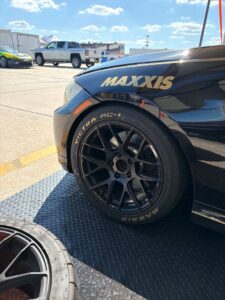 Close up shot of tt5 car